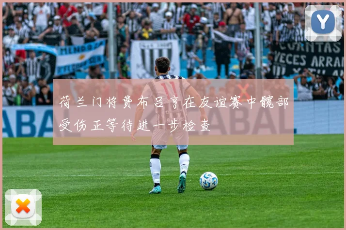 荷兰门将费布吕亨在友谊赛中髋部受伤正等待进一步检查